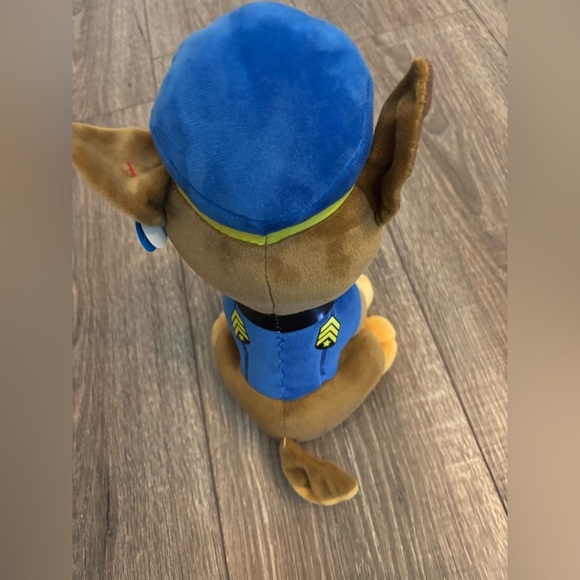 Ty Beanie Boos Paw Patrol CHASE the Dog 7" Beanbag Plush Toy Police Glitter Eyes - Picture 3 of 3